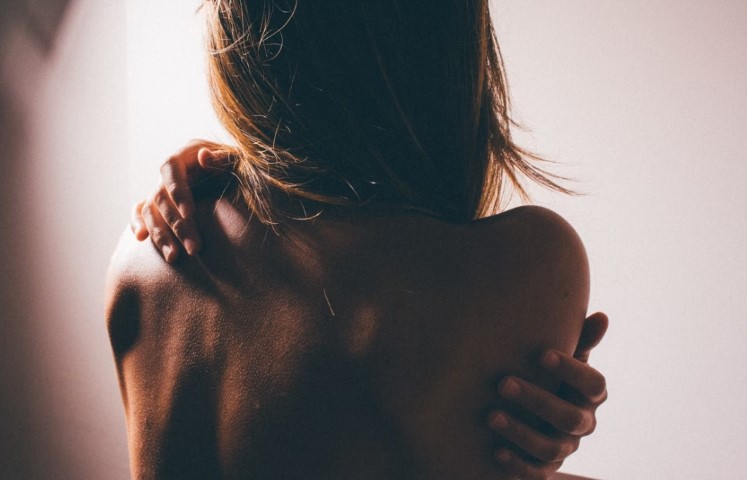 skin cancer woman exposed